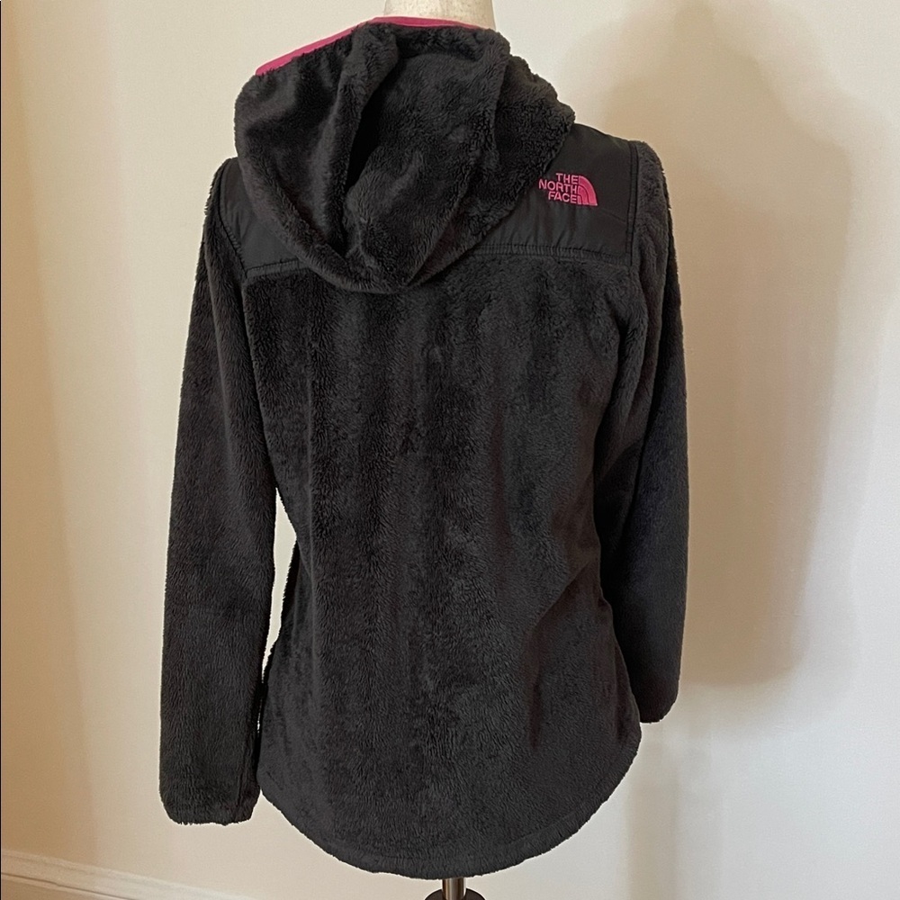 The North Face Black & Pink Fleece Jacket | Girls L (14/16) / Women’s XS | GUC - Picture 3 of 5